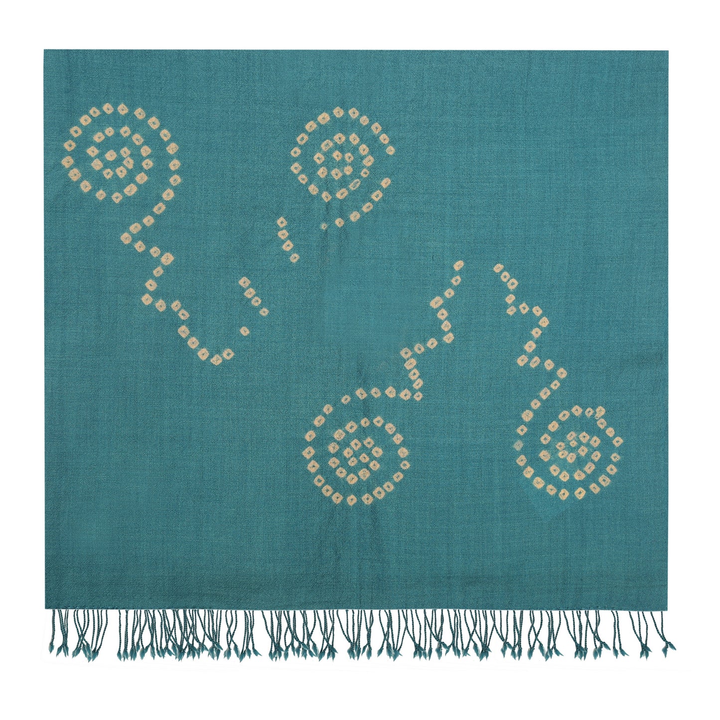 Merino Wool Faded Jade Handwoven Scarf - Merino Wool Scarves Australia