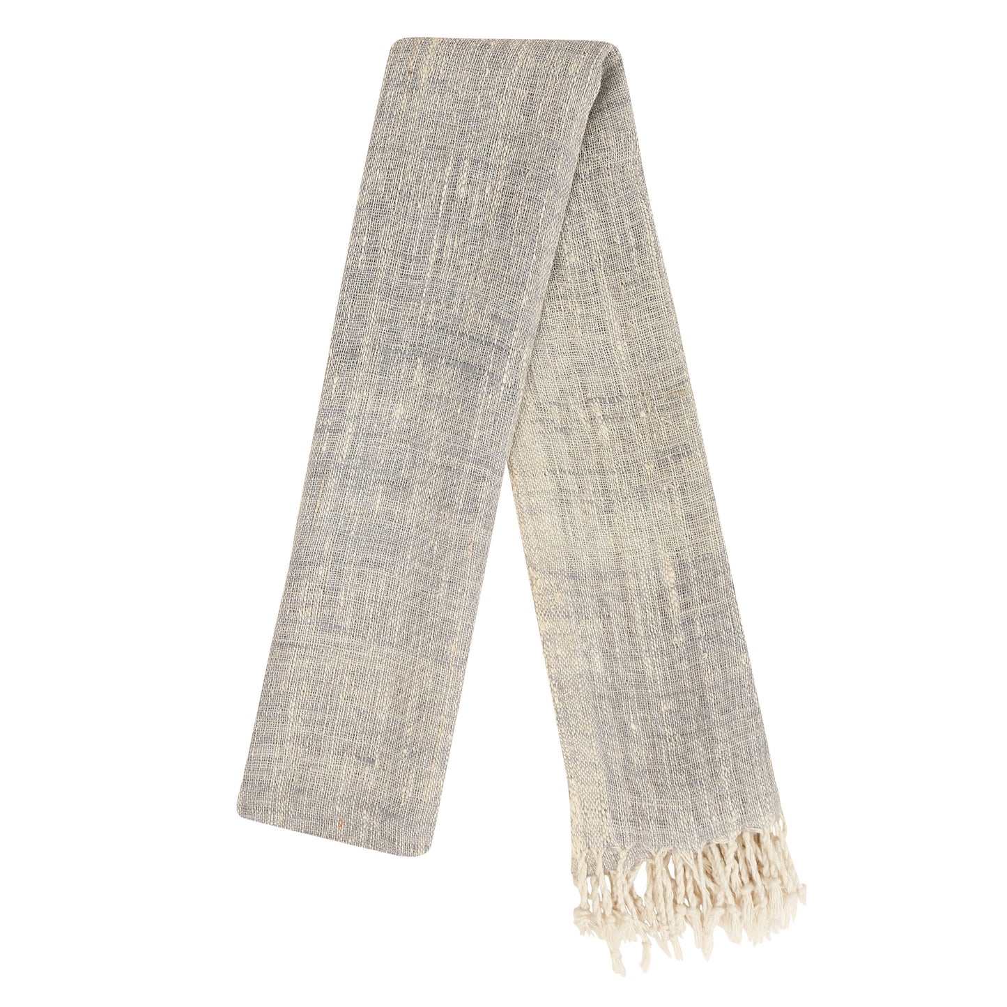 Eri Silk Wild Sand Handwoven Natural Dyed Scarf - Silk Scarves Australia