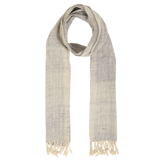 Eri Silk Wild Sand Handwoven Natural Dyed Scarf - Silk Scarves Australia