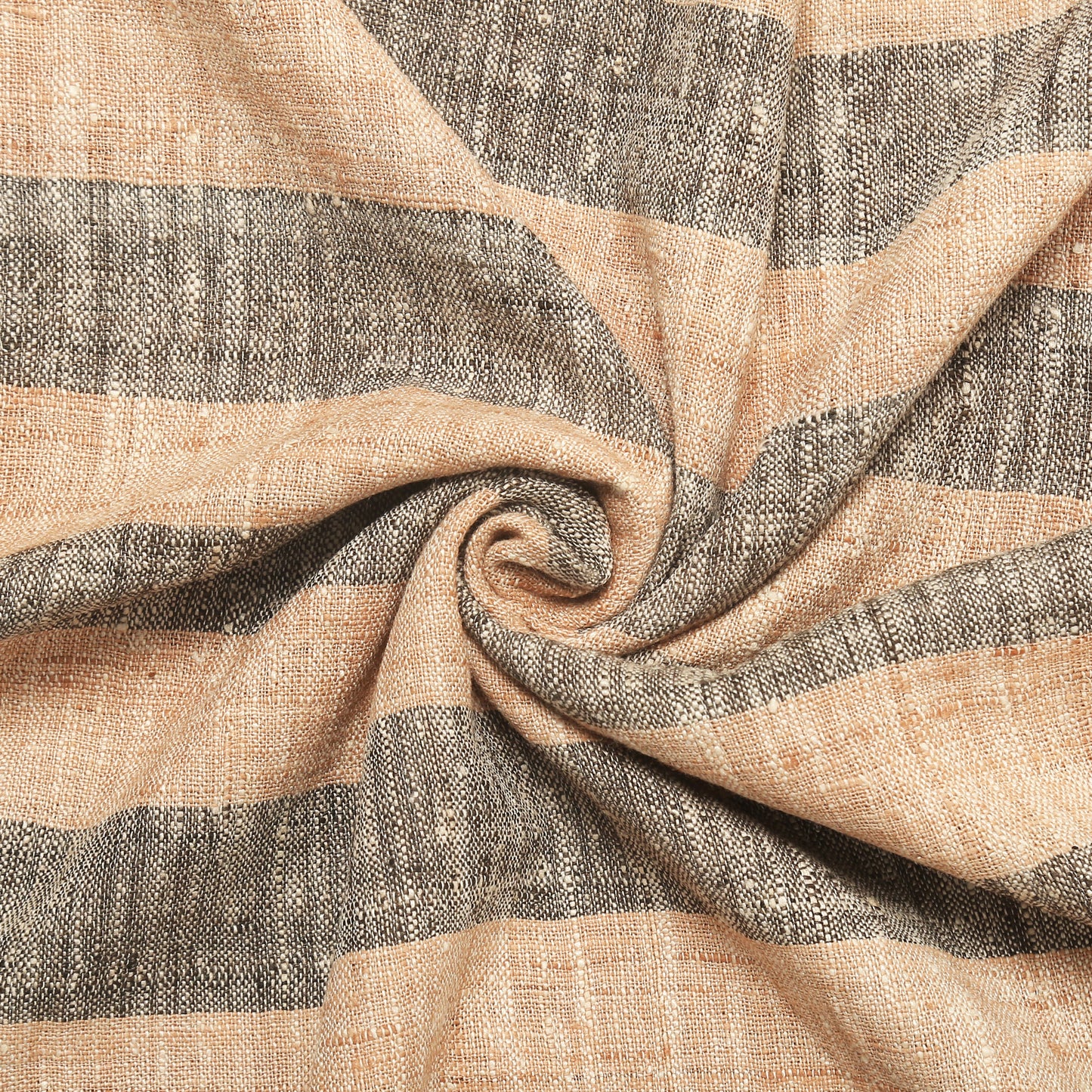 Eri Silk Blush and Foggy Grey Handwoven Natural Dyed Scarf - Silk Scarves Australia