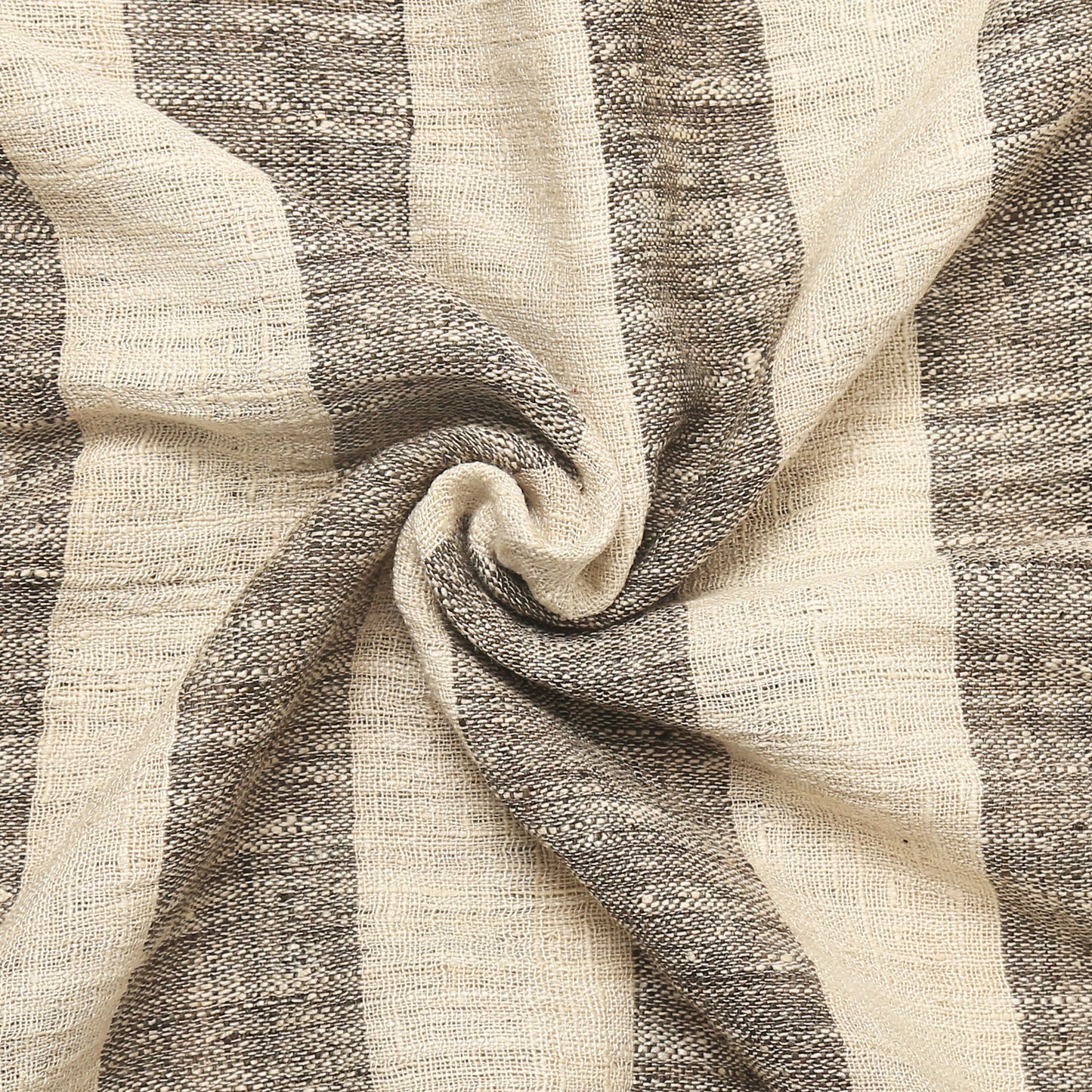 Eri Silk Taupe and Almond Handwoven Natural Dyed Scarf - Silk Scarves Australia