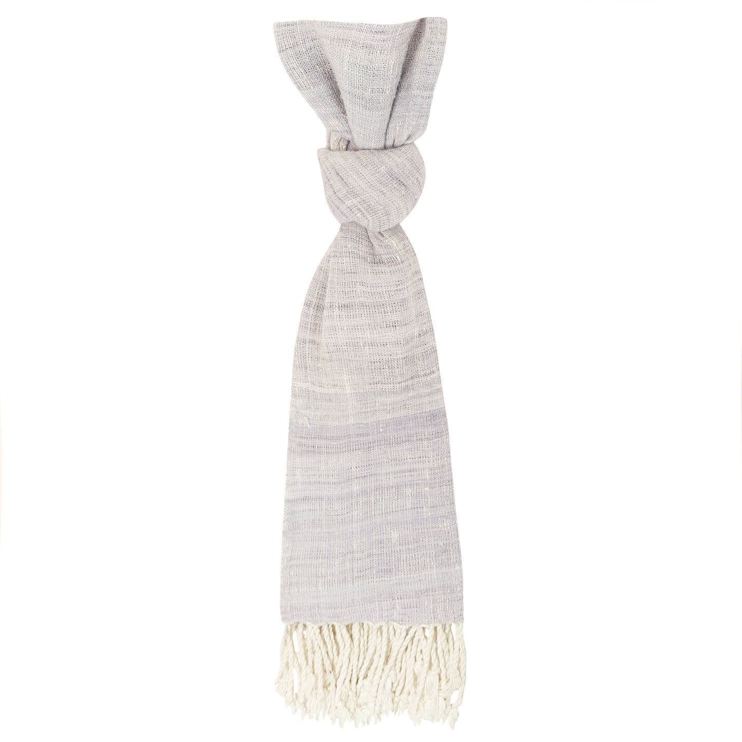 Eri Silk Gainesboro Handwoven Natural Dyed Scarf - Silk Scarves Australia