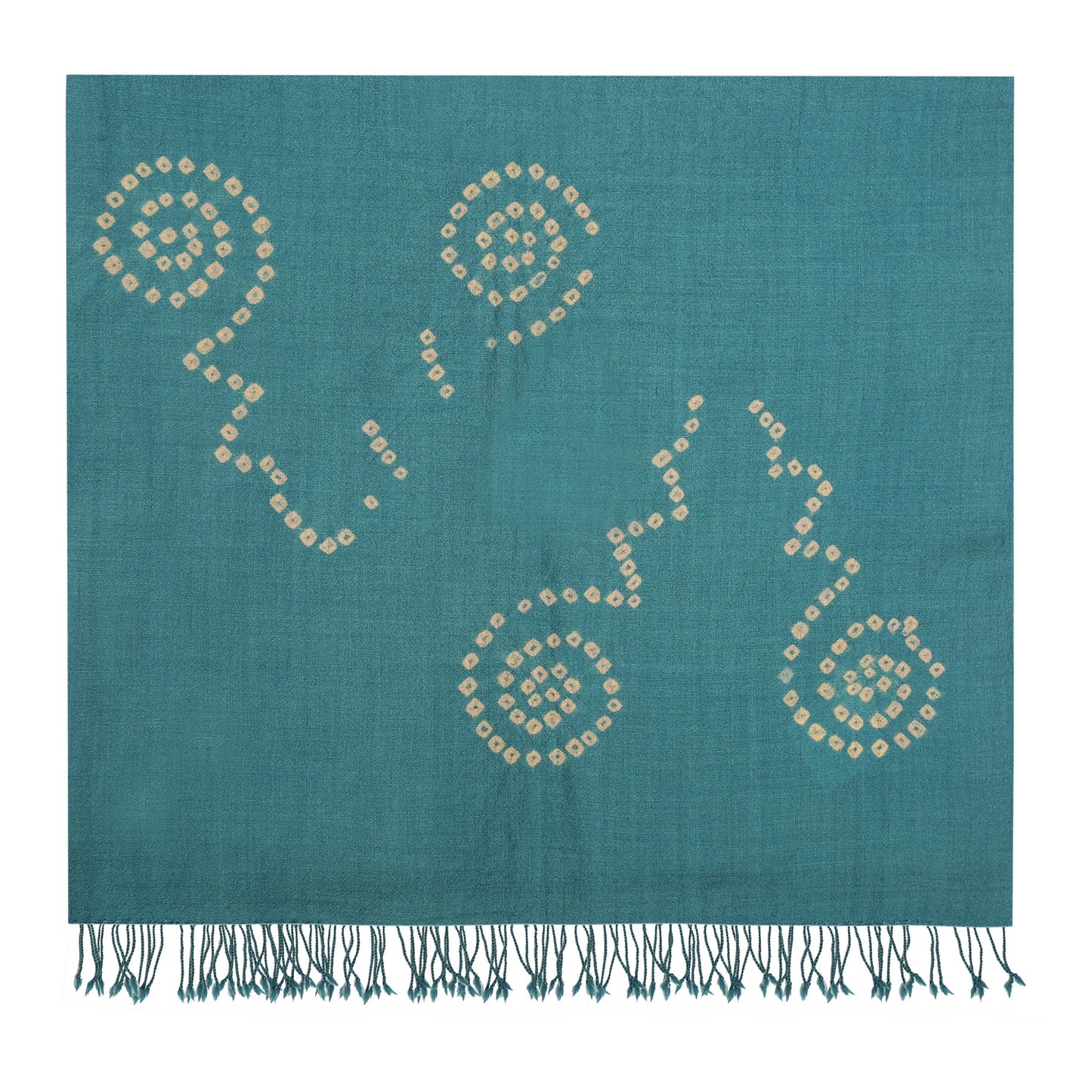 Merino Wool Faded Jade Handwoven Scarf - Merino Wool Scarves Australia