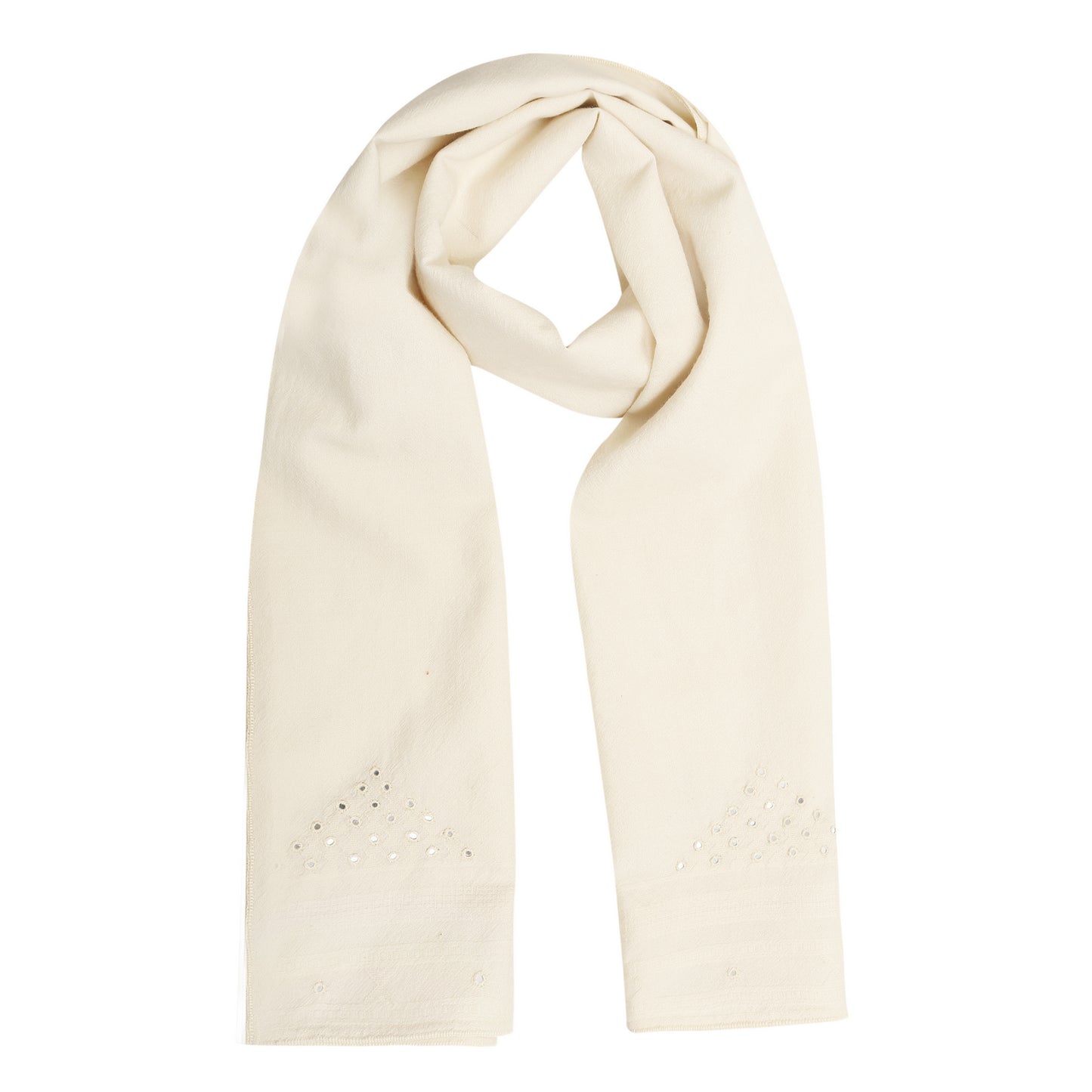 Merino Wool Wheatfield Handwoven Scarf - Merino Wool Scarves Australia